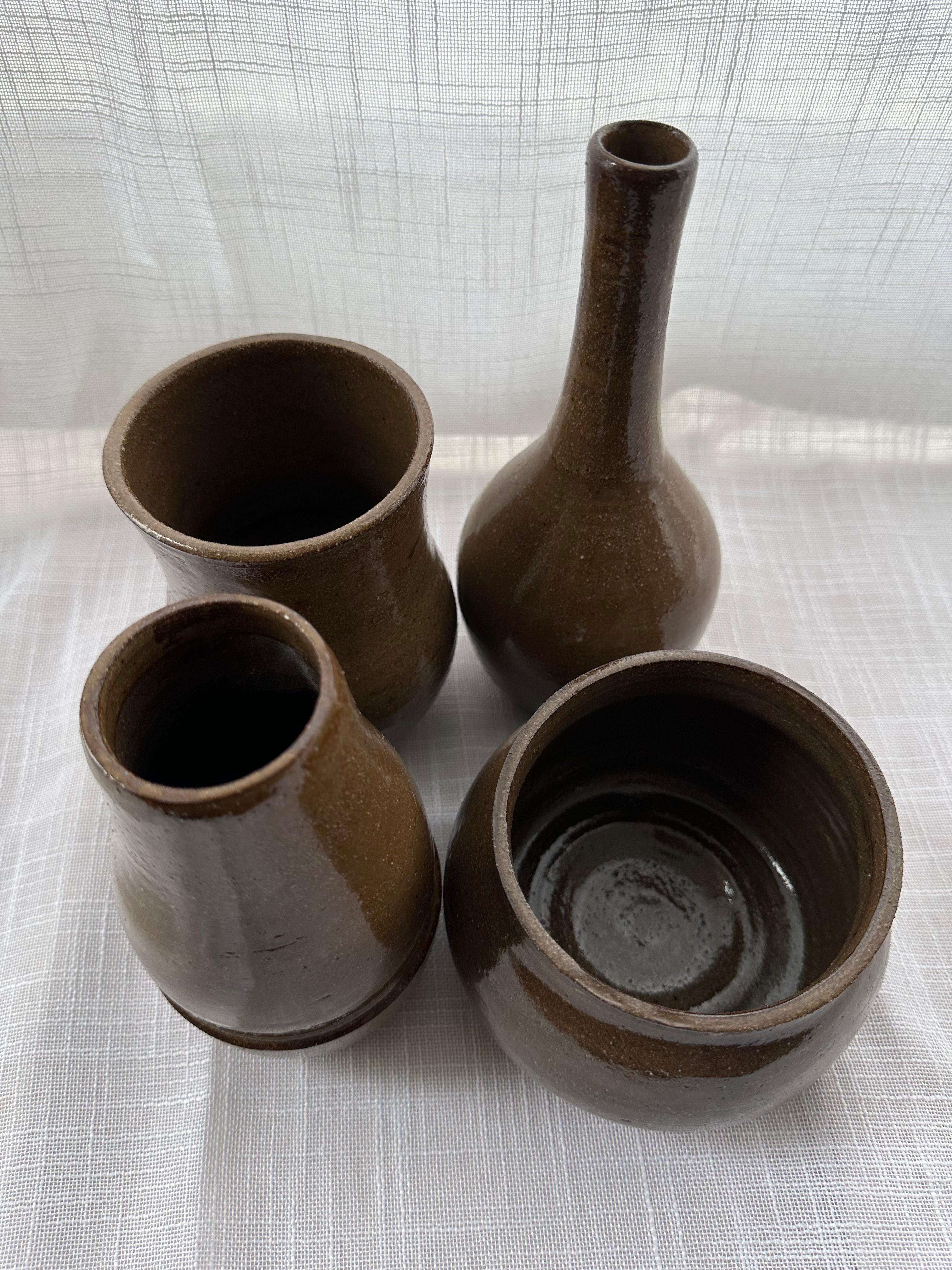 Earthy Flower Vase Set